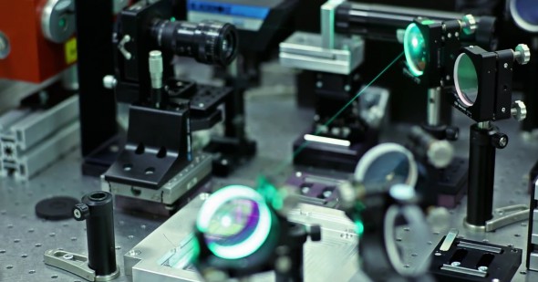 A very complicated laser